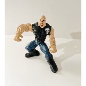 Stone Cold Steve Austin Jakks WWF Maximum Sweat Wrestling Action Figure 1999 WWE